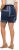 Ulla Popken Paisley Pull On Shorts Blue - Jeans & Hosen in Großen Größen – Plus Size - 