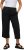 Ulla Popken Cropped Ruby Fit Pants Black - Jeans & Hosen in Großen Größen – Plus Size - 