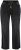 Ulla Popken Side Stripe Stretch Fit Boyfriend Jeans Black - Jeans & Hosen in Großen Größen – Plus Size - 