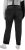 Ulla Popken Side Stripe Stretch Fit Boyfriend Jeans Black - Jeans & Hosen in Großen Größen – Plus Size - 