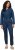 Ulla Popken Denim Boiler Suit Blue Denim - Jeans & Hosen in Großen Größen – Plus Size - 
