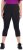 Ulla Popken Cropped High Waisted Leggings Black - Jeans & Hosen in Großen Größen – Plus Size - 