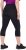 Ulla Popken Cropped High Waisted Leggings Black - Jeans & Hosen in Großen Größen – Plus Size - 