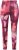 Ulla Popken Abstract Print Ski Leggings Red - Jeans & Hosen in Großen Größen – Plus Size - 