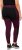 Ulla Popken High Waisted Hiking Leggings Purple - Jeans & Hosen in Großen Größen – Plus Size - 