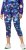 Ulla Popken Neon Bubble Quick Dry Leggings Blue - Jeans & Hosen in Großen Größen – Plus Size - 