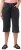 Ulla Popken Denim Acid Wash Bermuda Shorts Black - Jeans & Hosen in Großen Größen – Plus Size - 