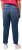 Ulla Popken Rhinestone Detail Stretch Fit Skinny Jeans Blue Denim - Jeans & Hosen in Großen Größen – Plus Size - 