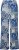 Ulla Popken Paisley Straight Leg Pull On Pants Blue - Jeans & Hosen in Großen Größen – Plus Size - 