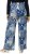 Ulla Popken Paisley Straight Leg Pull On Pants Blue - Jeans & Hosen in Großen Größen – Plus Size - 