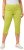 Ulla Popken Stretch Fit Raw Hem Capris Pistachio - Jeans & Hosen in Großen Größen – Plus Size - 