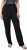 Ulla Popken Speckled Crepe Pull On Pants Black - Jeans & Hosen in Großen Größen – Plus Size - 