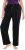 Ulla Popken Fleece Loungewear Pants Black - Jeans & Hosen in Großen Größen – Plus Size - 