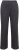 Ulla Popken Sparkling Pinstripe Elastic Waist Pants Black - Jeans & Hosen in Großen Größen – Plus Size - 