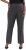 Ulla Popken Sparkling Pinstripe Elastic Waist Pants Black - Jeans & Hosen in Großen Größen – Plus Size - 