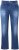 Ulla Popken Tapered Leg Lightly Distressed Jeans Denim Blue - Jeans & Hosen in Großen Größen – Plus Size - 