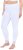 Ulla Popken Lace Trim Leggings White - Jeans & Hosen in Großen Größen – Plus Size - 