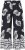 Ulla Popken Fossil Print Elastic Waist Palazzo Pants Black - Jeans & Hosen in Großen Größen – Plus Size - 