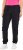 Ulla Popken Elastic Hem Stretch Fit Cargo Pants Black - Jeans & Hosen in Großen Größen – Plus Size - 
