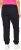 Ulla Popken Elastic Hem Stretch Fit Cargo Pants Black - Jeans & Hosen in Großen Größen – Plus Size - 