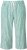Ulla Popken Coastal Stripe Linen Blend Elastic Waist Culottes Green - Jeans & Hosen in Großen Größen – Plus Size - 