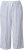 Ulla Popken Coastal Stripe Linen Blend Elastic Waist Culottes Blue - Jeans & Hosen in Großen Größen – Plus Size - 