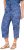 Ulla Popken Italy Print Elastic Waist Culottes Blue - Jeans & Hosen in Großen Größen – Plus Size - 