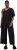 Ulla Popken Asymmetric Lace Panel Jumpsuit Black - Jeans & Hosen in Großen Größen – Plus Size - 