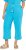Ulla Popken Muslin Elastic Waist Culottes Blue - Jeans & Hosen in Großen Größen – Plus Size - 
