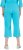 Ulla Popken Textured Elastic Waist Cropped Pants Deep Aqua - Jeans & Hosen in Großen Größen – Plus Size - 
