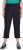 Ulla Popken Ultra Light Triple Function Cropped Softshell Pants Black - Jeans & Hosen in Großen Größen – Plus Size - 