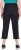 Ulla Popken Ultra Light Triple Function Cropped Softshell Pants Black - Jeans & Hosen in Großen Größen – Plus Size - 