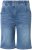 Ulla Popken Denim Wide Leg Elastic Waist Bermuda Shorts Blue Denim - Jeans & Hosen in Großen Größen – Plus Size - 