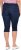 Ulla Popken Denim Elastic Waist Capres Blue - Jeans & Hosen in Großen Größen – Plus Size - 