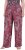 Ulla Popken Wide Leg Elastic Waist Jungle Print Palazzo Pants Brown - Jeans & Hosen in Großen Größen – Plus Size - 
