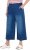 Ulla Popken Denim Culottes Blue - Jeans & Hosen in Großen Größen – Plus Size - 