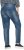 Ulla Popken Decorative Seam Stretch Fit Boyfriend Jeans Blue - Jeans & Hosen in Großen Größen – Plus Size - 