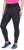 Ulla Popken Quick Drying Flower Print Leggings Black - Jeans & Hosen in Großen Größen – Plus Size - 