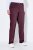 Ulla Popken Thermal Stretch Fit Mony Pants Aubergine - Jeans & Hosen in Großen Größen – Plus Size - 