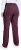 Ulla Popken Thermal Stretch Fit Mony Pants Aubergine - Jeans & Hosen in Großen Größen – Plus Size - 