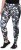 Ulla Popken Quick Drying Botanical Print Sport Leggings Black - Jeans & Hosen in Großen Größen – Plus Size - 