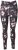 Ulla Popken Abstract Print Quick Dry Sports Leggings Black - Jeans & Hosen in Großen Größen – Plus Size - 