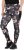 Ulla Popken Abstract Print Quick Dry Sports Leggings Black - Jeans & Hosen in Großen Größen – Plus Size - 