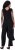 Ulla Popken Draped Sleeveless Glitter Jumpsuit Navy - Jeans & Hosen in Großen Größen – Plus Size - 