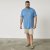 North Latitude 61128 Superflex Piqué-Poloshirt Blau - Polo-shirts für herren - Polo-Shirts für Herren in großen Größen