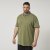 North Latitude 61128 Superflex Piqué-Poloshirt Olivgrün - Polo-shirts für herren - Polo-Shirts für Herren in großen Größen
