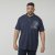 North Latitude 61130 Piqué-Poloshirt mit Brustprint Marineblau - Polo-shirts für herren - Polo-Shirts für Herren in großen Größen
