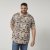 North Latitude 61133 Allover-Print Piqué-Poloshirt Sand - Polo-shirts für herren - Polo-Shirts für Herren in großen Größen