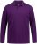 JP1880 Polo Shirt Long Sleeve Pique Purple - Polo-shirts für herren - Polo-Shirts für Herren in großen Größen