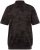 JP1880 Pique with All-over Print Polo Shirt TALL Black - TALL poloshirts - TALL Poloshirts mit Extralänge
